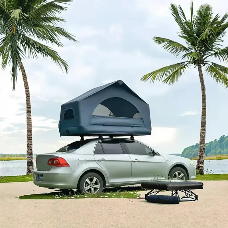 Customizable Portable SUV Glamping 4x4 Car Top Roof Inflatable Tent OEM Rooftop Camping for Outdoor Adventures