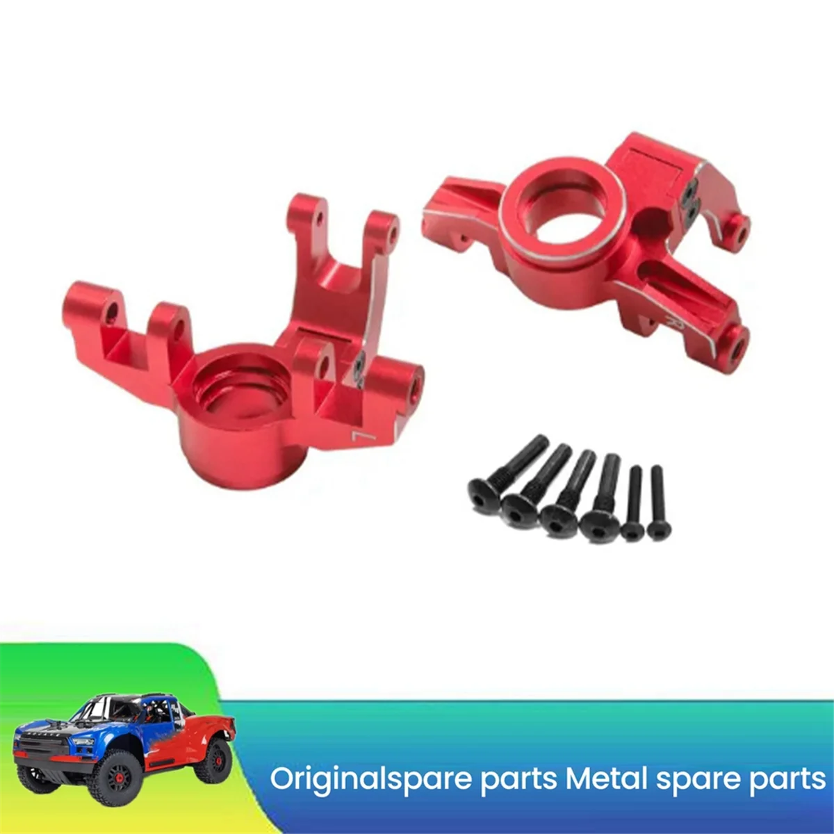 محور خلفي لكأس التوجيه المعدني ، قطع غيار ترقية السيارة ، كوب محور لسيارة Arrma Mojave 4S Kraton منبوذة 4S 4X4 BLX