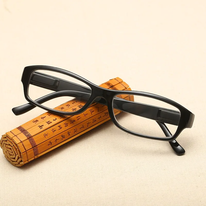 نظارات القراءة للرجال والنساء نظارات طبية عصرية عصرية مربعة لتصحيح مد البصر + 1 + 1.5 + 2 إلى 4.0 #1