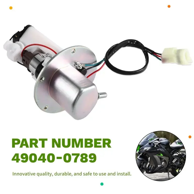 1PSC Fuel Injection Replacement 49040-0789 For Kawasaki ZX10R ZX6R ZX6RR Motorcycle Engine Fuel Pump Assy Fuel Pump Assembly