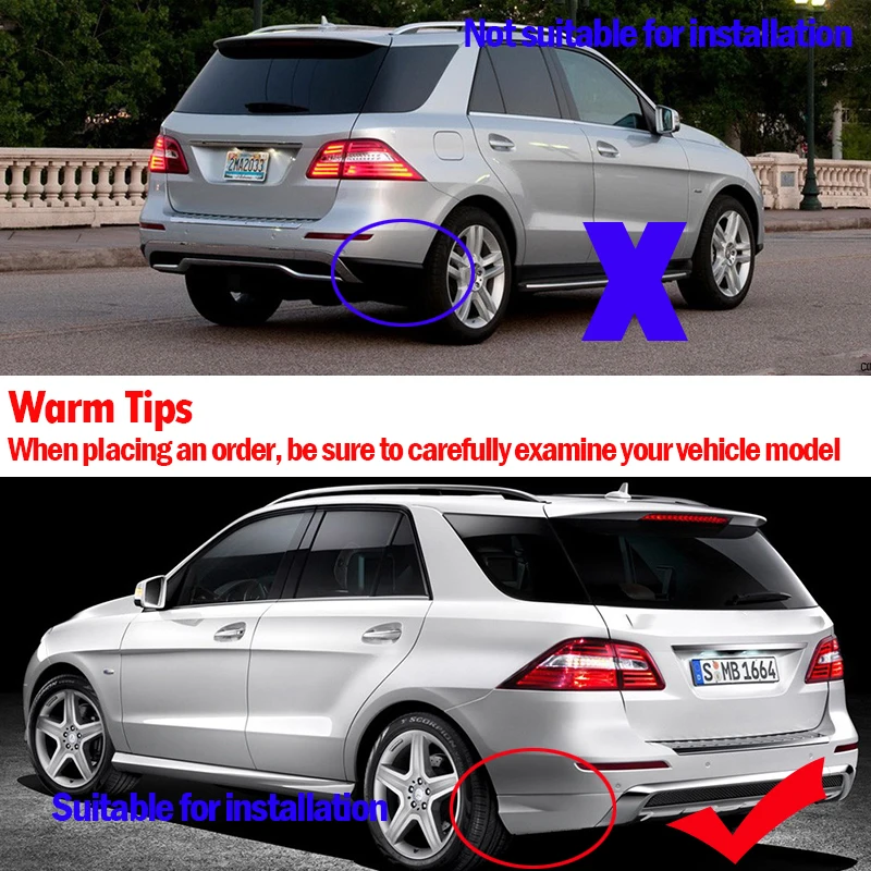 2012-2017 FOR Mercedes Benz ML Class ML350 ML300 ML400 W166 Mudguard Fender Mud Flap Guards Splash Mudflaps Car Accessories 4pcs
