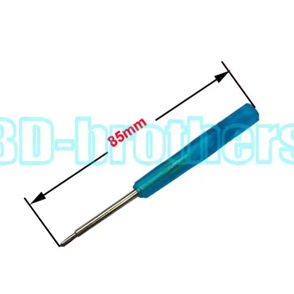 

85mm Blue 1.5 Phillips / 0.8 Pentalobe / 2.0 Straight / 2.0 Y / T2 T3 T4 T5 T6 Open Tool for Phone Repair 3600pcs/lot