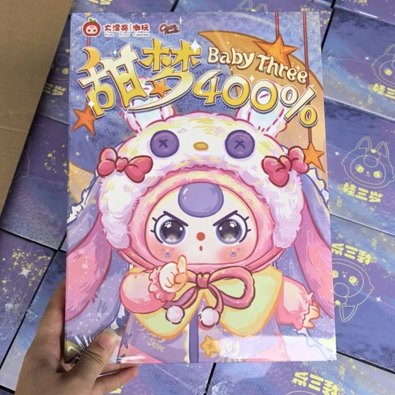 

Новая оригинальная детская трехлетняя милая мечта, 400% большая серия, плюшевая виниловая глухая коробка, милая кукла, подарок на день рождения, украшение комнаты