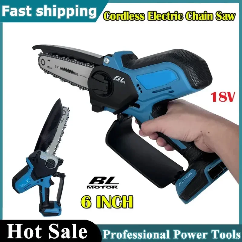 منشار كهربائي مناسب لماكيتا 18 فولت لأعمال النجارة مع منشار كهربائي صغير محمول باليد مقاس 6 بوصات منشار كهربائي صغير محمول