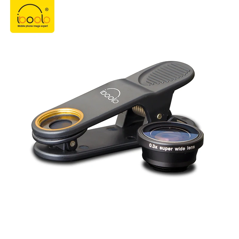 

hit product0.3X Wide Angle Lens IBOOLO Universal F30 Wide Angle Lens for Mobile Phone Selfie