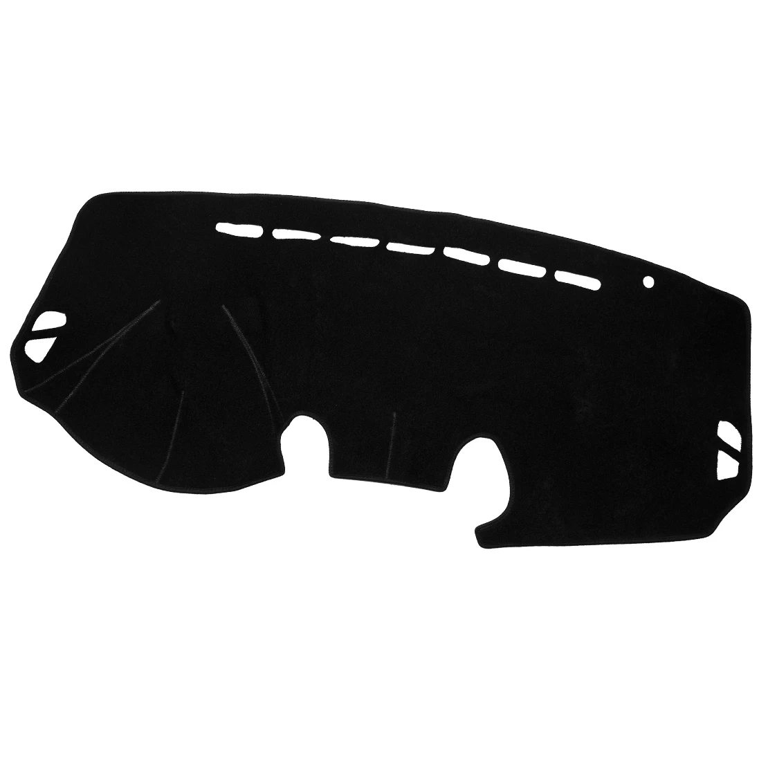 Dash Mat Dashboard Cover Black Polyester Fit for Mazda 2 Demio 3rd 2008 2009 2010 2011 2012 2013 2014 Left Hand Drive