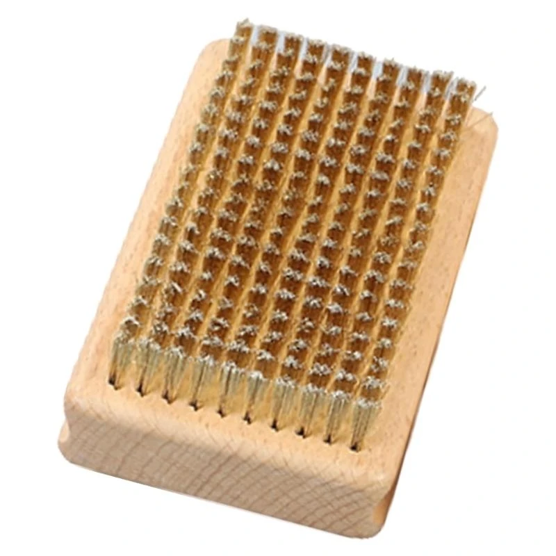 Q39E Handle Ski Waxing Brush Snowboard Wax Brush Skiing Snowboard Accessories