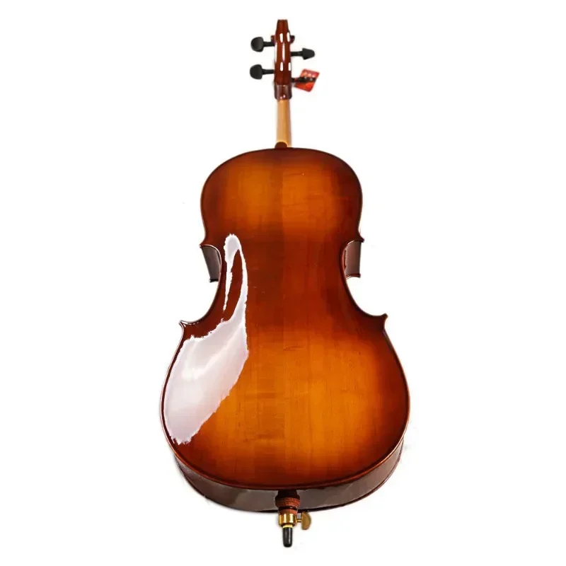Violonchelo artesanal de madera maciza, violonchelo brillante universal 4/4, certificación internacional Bureau Veritas