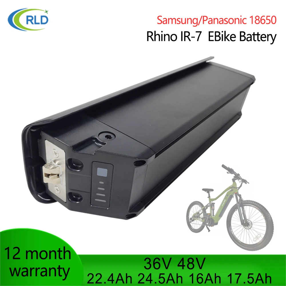 

Reention E-bike Battery Rhino-7 48V 52V 15Ah 17.5Ah Li-ion battery for LX500 Tor Plus Mokwhee LX500 Tor Plus Series Battery