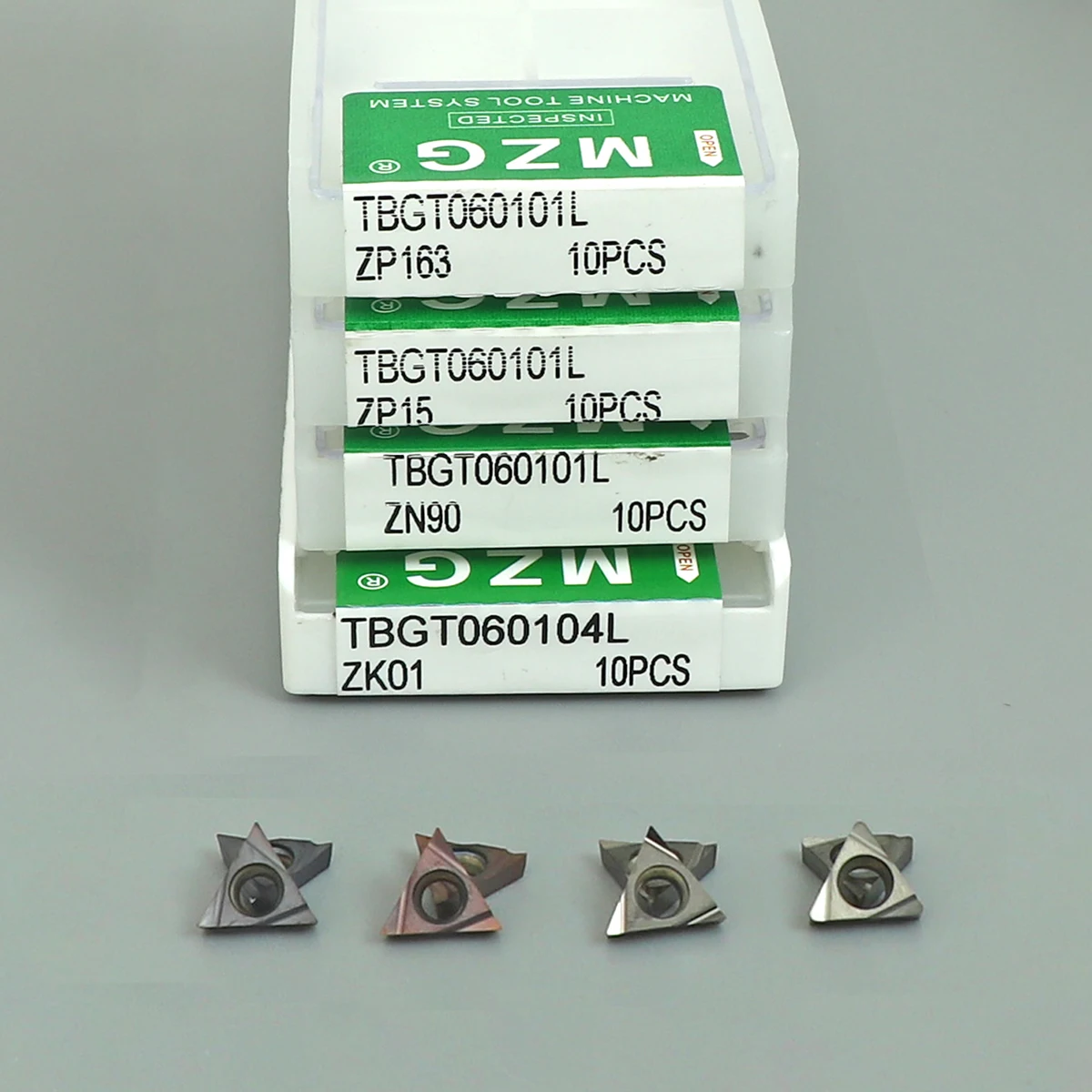 

MZG 10pcs TBGT060101 TBGT060102 TBGT060104 Carbide Inserts Blade Aluminum Turning Metal STUBR carbide TBGT
