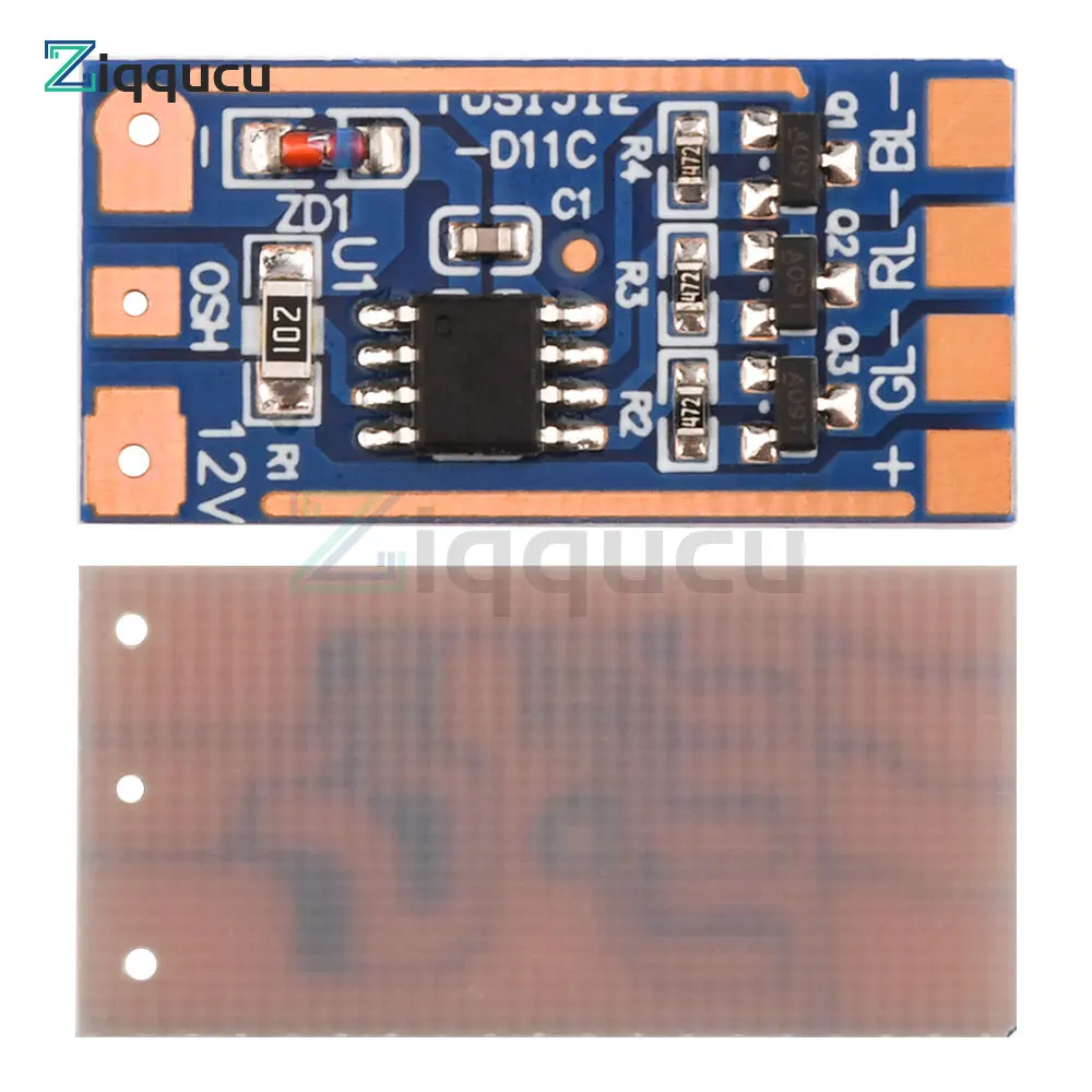 Modulo Luce Lampeggiante Rgb DC5-12V 11 Modalità Modulo Luce Colore Diapositiva A Commutazione Chiave Modulo Flash Unità Ad Alta Corrente
