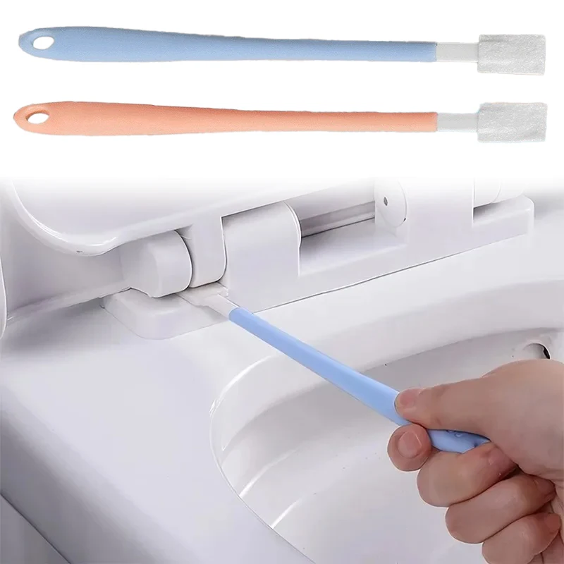 10-Piece Disposable Gap Cleaning Brush, Replaceable Cleaning Brush Head, Toilet Seat Brush Detail Gap Matte Cleaning Brush Set
