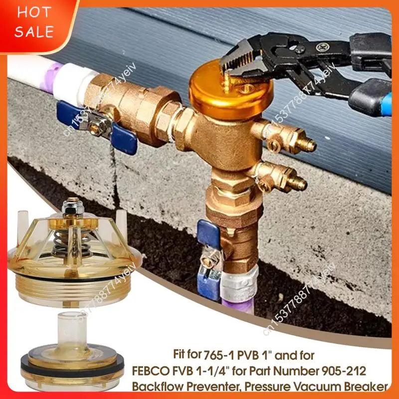 905-212 Bonnet Repair Kit Replacement For 765 CBV & DBV PVB 1Inch & 1-1/4Inch Vacuum Breakers & Back Flow Preventer A62X