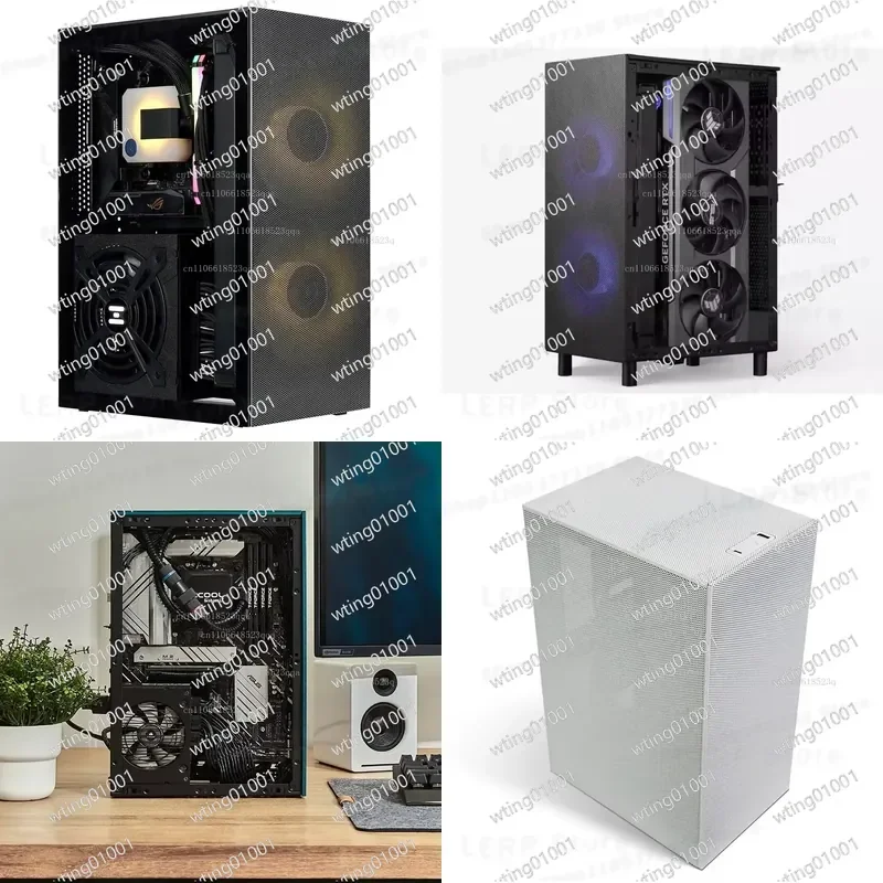 for Spot Meshroom S Gen2 Case features triple side ventilation supports quad slot GPU and fits SFX PSU compact airflow design