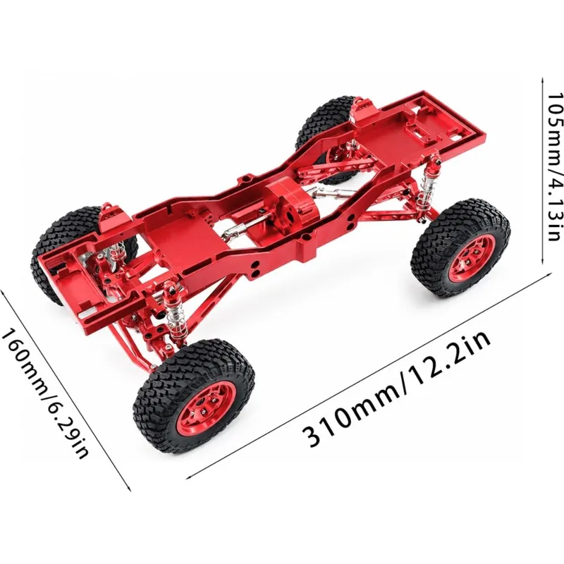 ABXE-For Mangniu 1/12 Tank 300 Full Metal Frame & Chassis