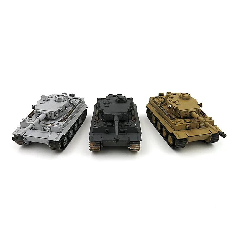 1/72 Assembled Model Tank German Tiger-Type Maintenance Panther M1A2 Merkawa Leopard 2A5 Tank 6 Models