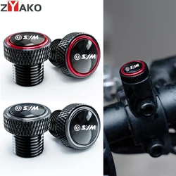Dla SYM CRUISYM GTS 300 GTS 300i JOYMAX Z 125 250 300 aluminiowy CNC do motocykla otwór lusterka wstecznego wkręty śrubowe kapsle ochronne