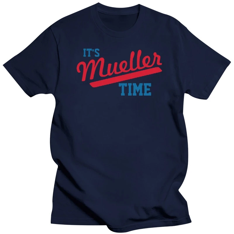 2019 Printed Men T Shirt Cotton Short Sleeve  Funny It Mueller Time T-Shirt  Women tshirt