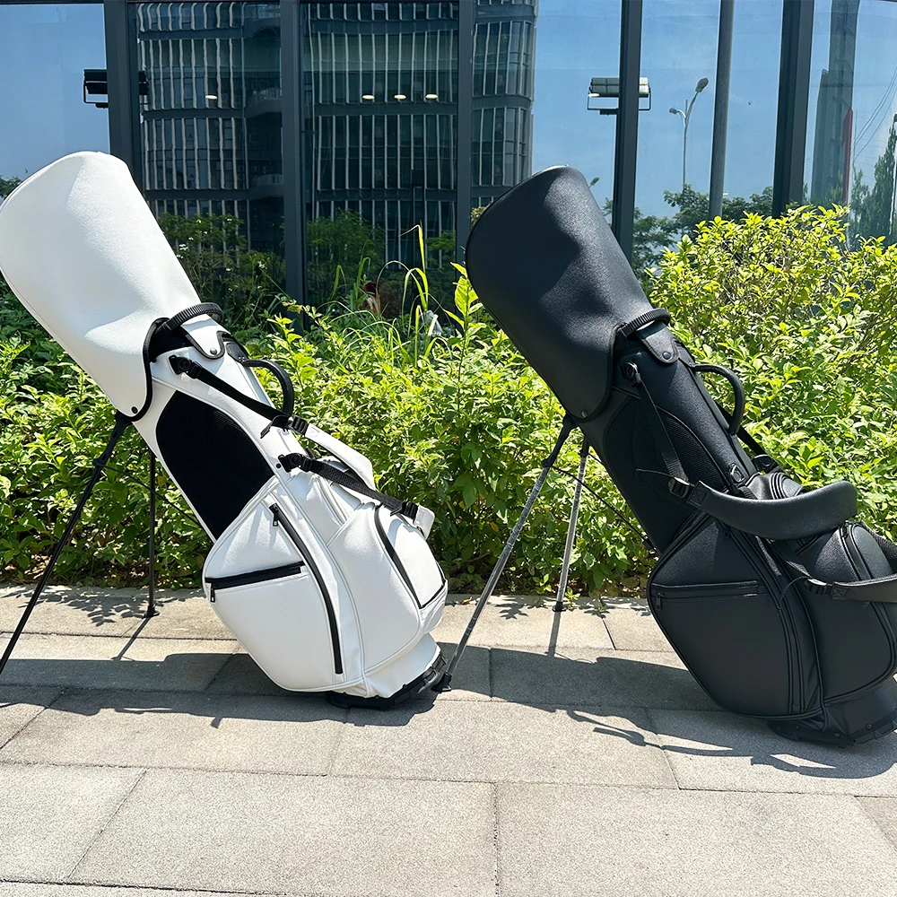 ASL GOLF Peças personalizadas Bolsa de golfe pequena Bolsa de golfe de couro pu leve e à prova d'água