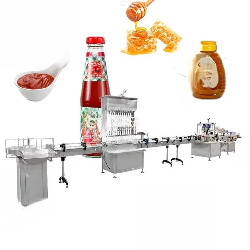 Automatic Liquid Filling Machine Intelligent Control Precision Filling Machine High Speed Bottling Equipment For Various Liquids
