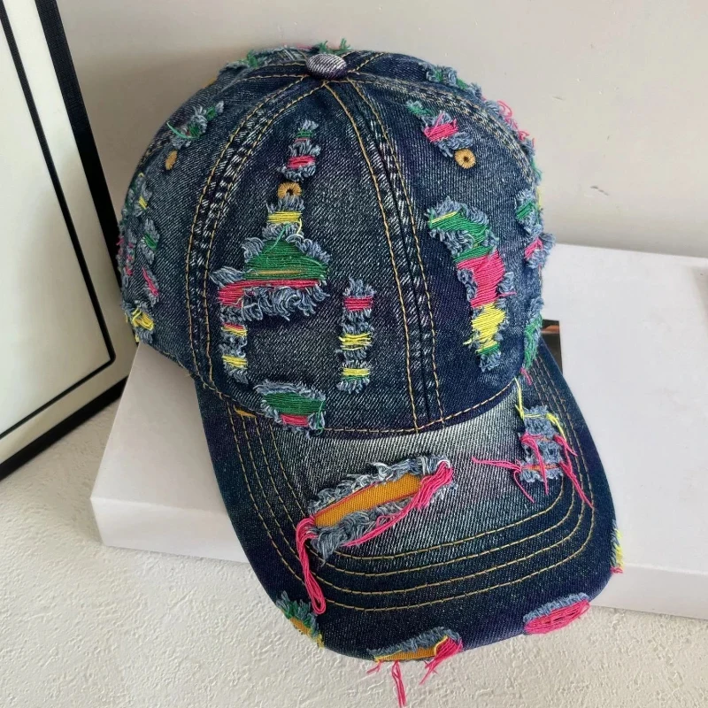 Unisex Retro Washed Cotton Distressed Old Baseball Cap Adjustable Low Profile Headwear Unstructured Soft 6 Panel Trucker Dad Hat
