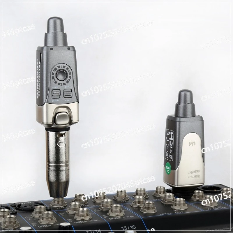 Transmisor y receptor para programa en vivo Monitor IN-EAR original Sistema inalámbrico Alcance de 30 m