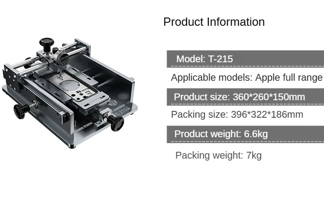 

TBK-215 Mobile Phone Frame Repair Machine Frame Deformation Correction and Bend Repair Tool Repair
