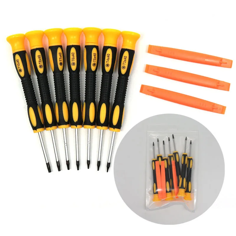 XBOX 360 Nintendo Controller Screwdrivers: Torx T6, T8, HT10; PS4 Console Repair Tools