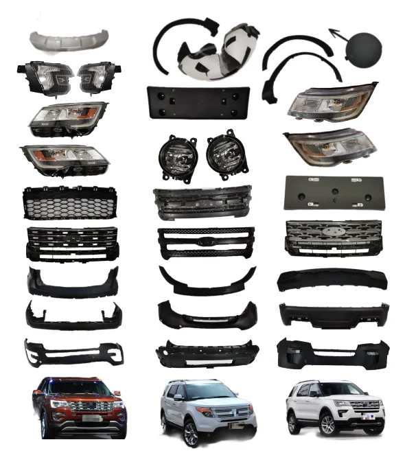 

Car Front Grille Auto Car Body Accessories Front Bumper Headlight for Ford Explorer 2013 2015 2018 for ford Car Body Parts