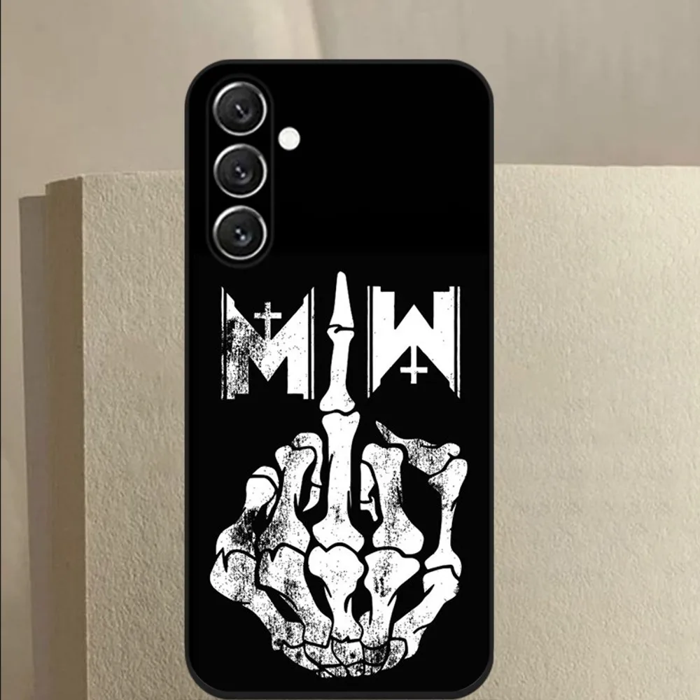 Motionless In Whites  Phone Case For Samsung Galaxy A13,A21s,A22,A31,A32,A52,A53,A71,A80,A91 Soft Black Cover