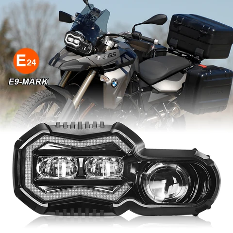Яркие светодиодные фары BMW F650GS F700GS F800GS F 800GS Приключения исследователей фары Противотуманные фары Высокий Низкий DRL для мотоцикла