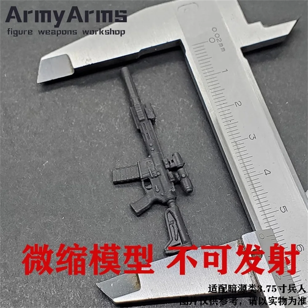 

ArmyArms 1/18 Soldier Doll Scene Props 5CM NOVESKE NOVESKE N4 Assault Rifle Model Toy Fit 3.75'' Action Figure Body In Stock