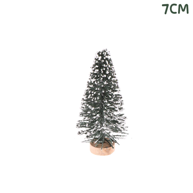 Mini árbol de Navidad en miniatura para casa de muñecas, decoración de Micro paisaje, juguete, accesorios para casa de muñecas, 1:12