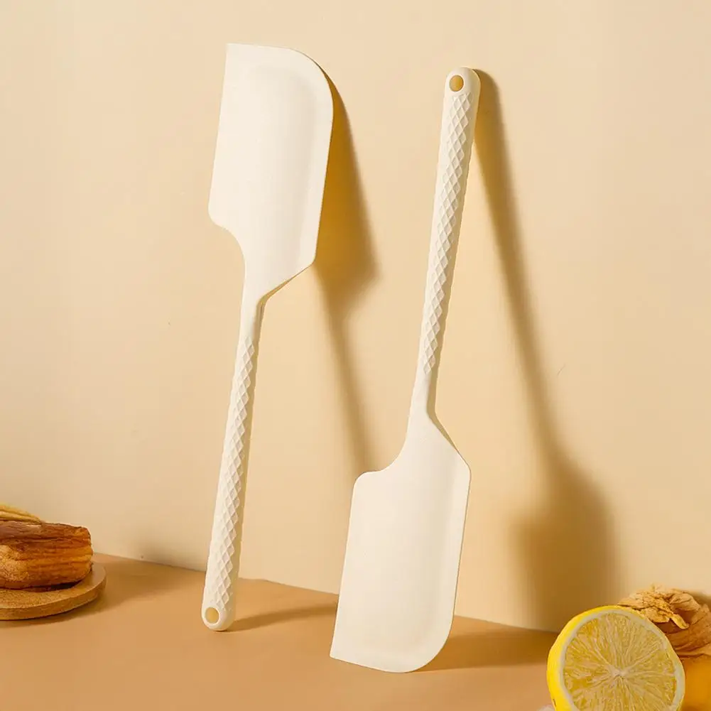 Silicone Spatula Adjustable Scraper Double-Sided Arc Design Heat Resistant Food Grade Silicone Baking Tool Kitchen Utensils