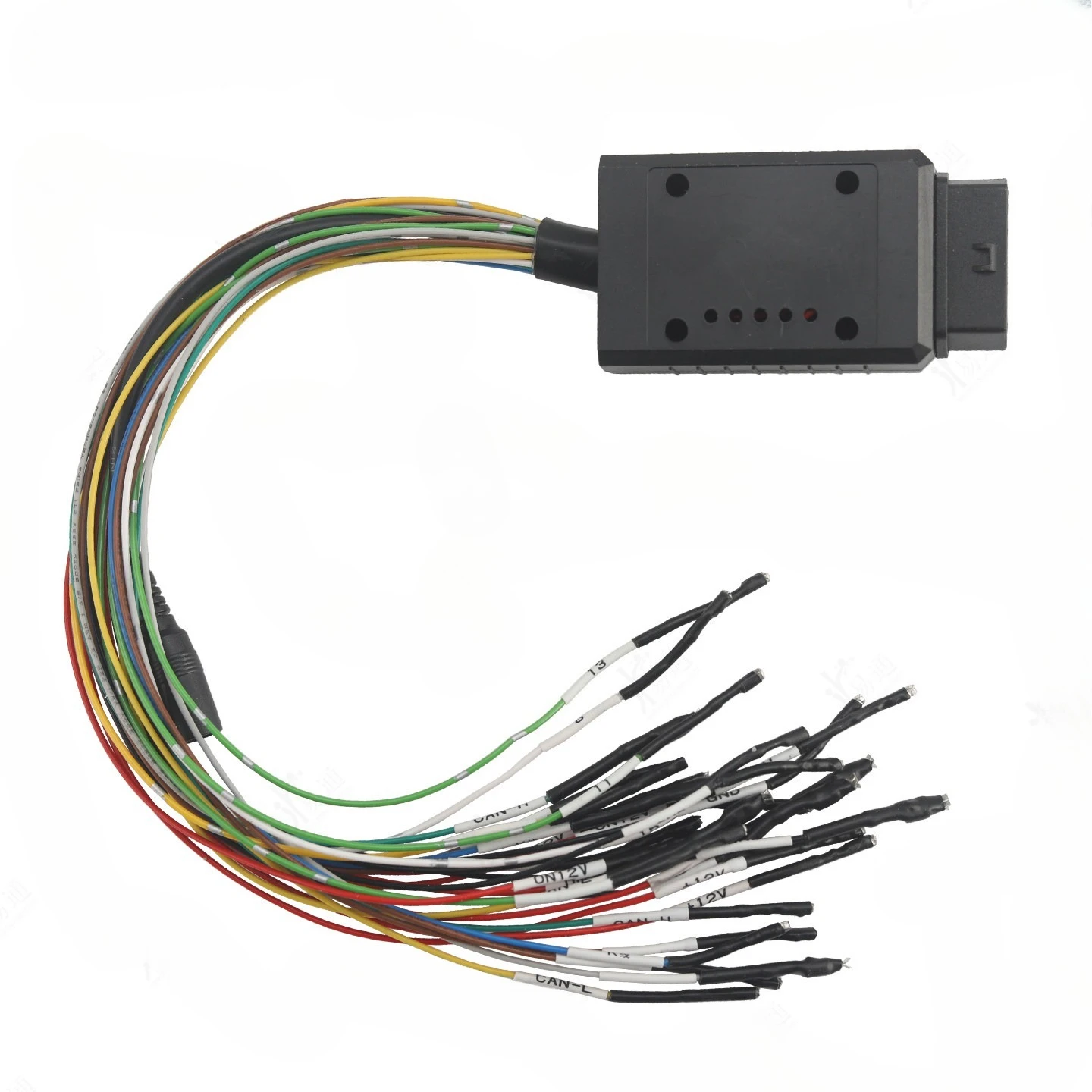 Universal OBD Test Harness, Automotive Obd Plug Male To Female 16-core Power-on Diagnostic Connection Harness