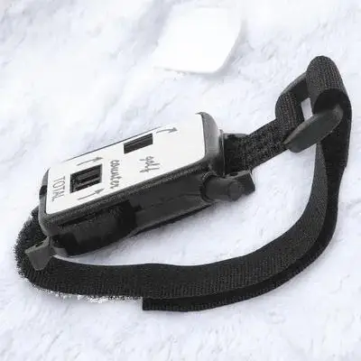 Contador de pontuação de golfe relógio elegante durável manual clicker de curso portátil marcador de golfe para todos os níveis de habilidade pontuação precisa
