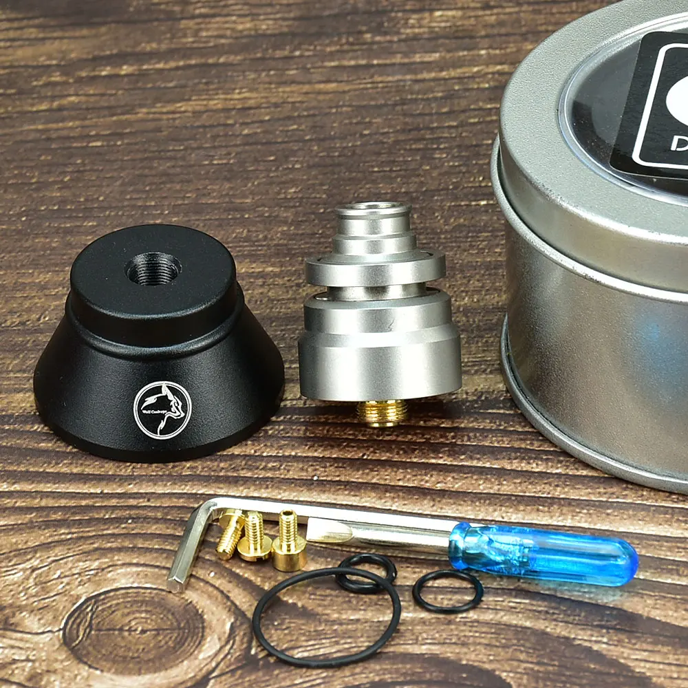 

Wolfcoolvape Typhon RDA 22mm 316ss RDA Rebuildable Dripping Atomizer
