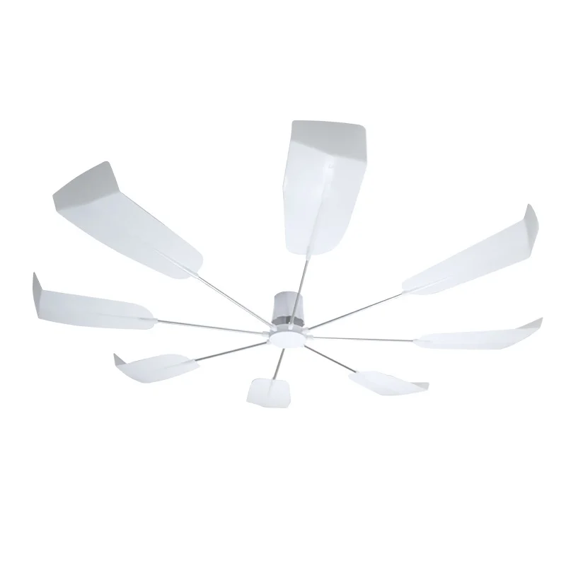 8-blade Fan Shape Air Conditioner Cover Baffle Auto-rotating Fan Wind Deflector Anti-direct Blowing Air Conditioner Window Home