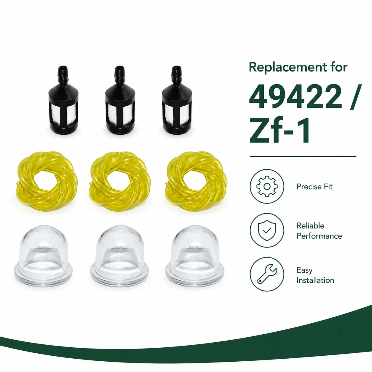 Primer Bulb Fuel Filter Fuel Line Kit For Homelite Hb180 Hb18V Gst Gst18 Gstbc Hbc18 Hbc30 Hbc30B Hgt Hlt15 Hlt16 Hlt17C Hlt18