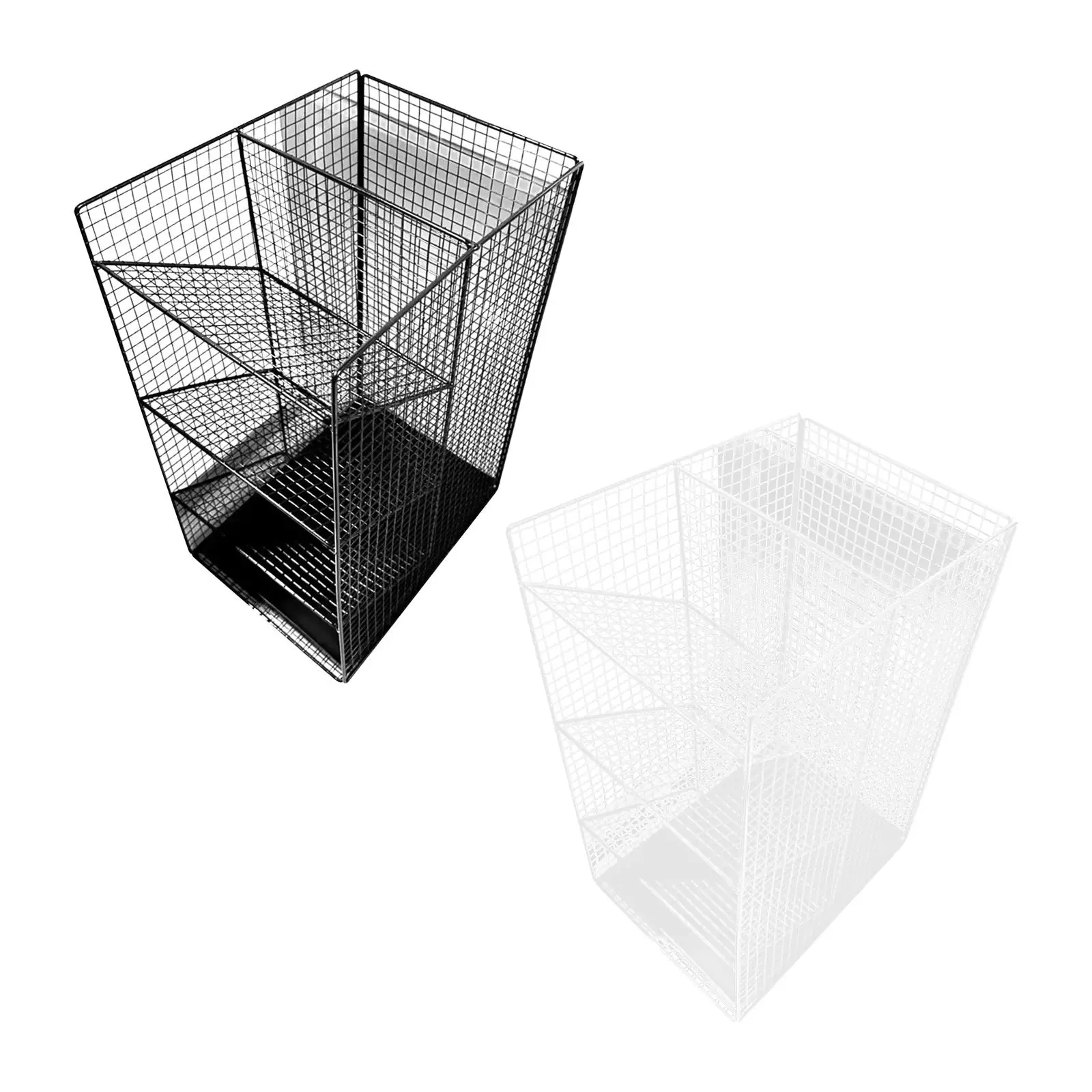 Umbrella Stand Storage Rack Stylish Iron Large Modern Shelf Functional Umbrella