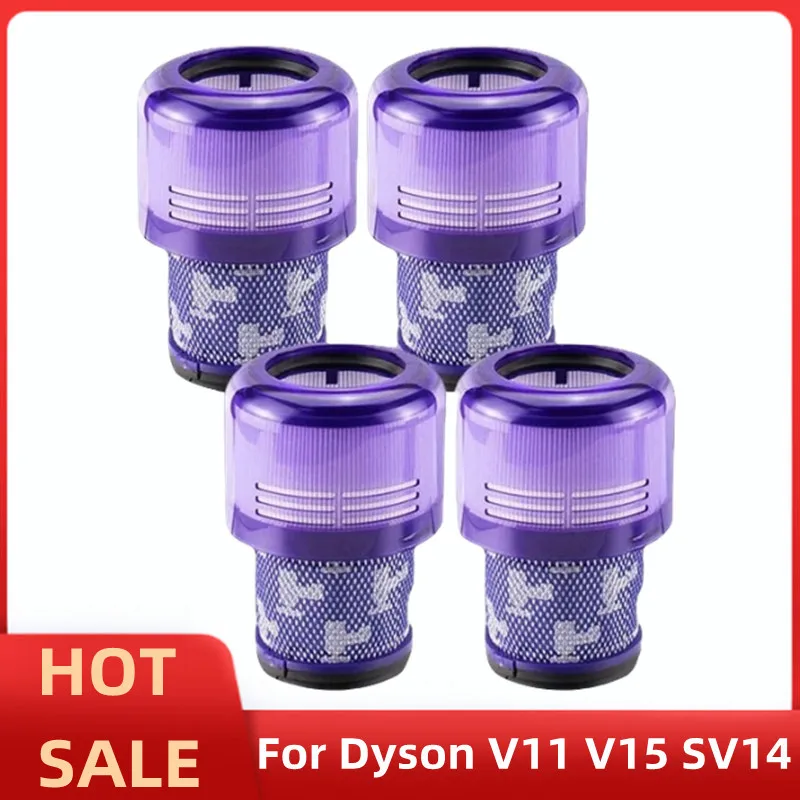 Washable Filter HEPA For Dyson V11 V15 SV14  Handheld Wireless Robot Vacuum Cleaner Parts Filters Home Replacement Accessories