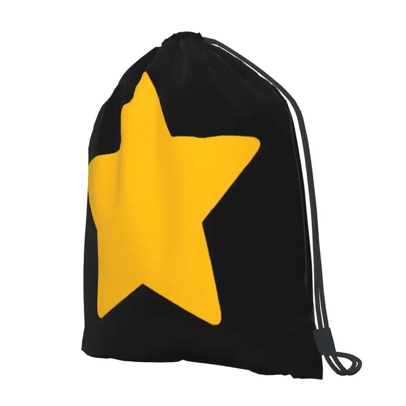 Steven Universe Yellow Star Drawstring Backpack Gym Shoe Bag Gymnast Bag Multi-function Sports Bag