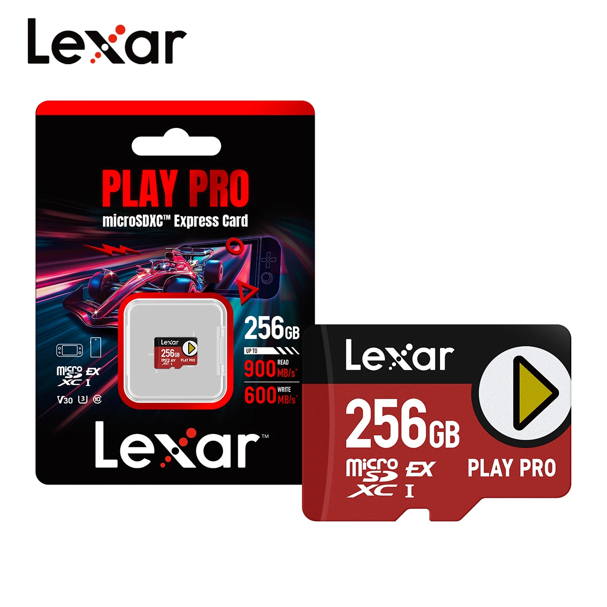 렉사 플레이 프로 microSDXC 익스프레스 카드 1TB 고속 PCle Gen3x1 읽기 속도 최대 900MB/s 닌텐도 스위치 2용 메모리 카드