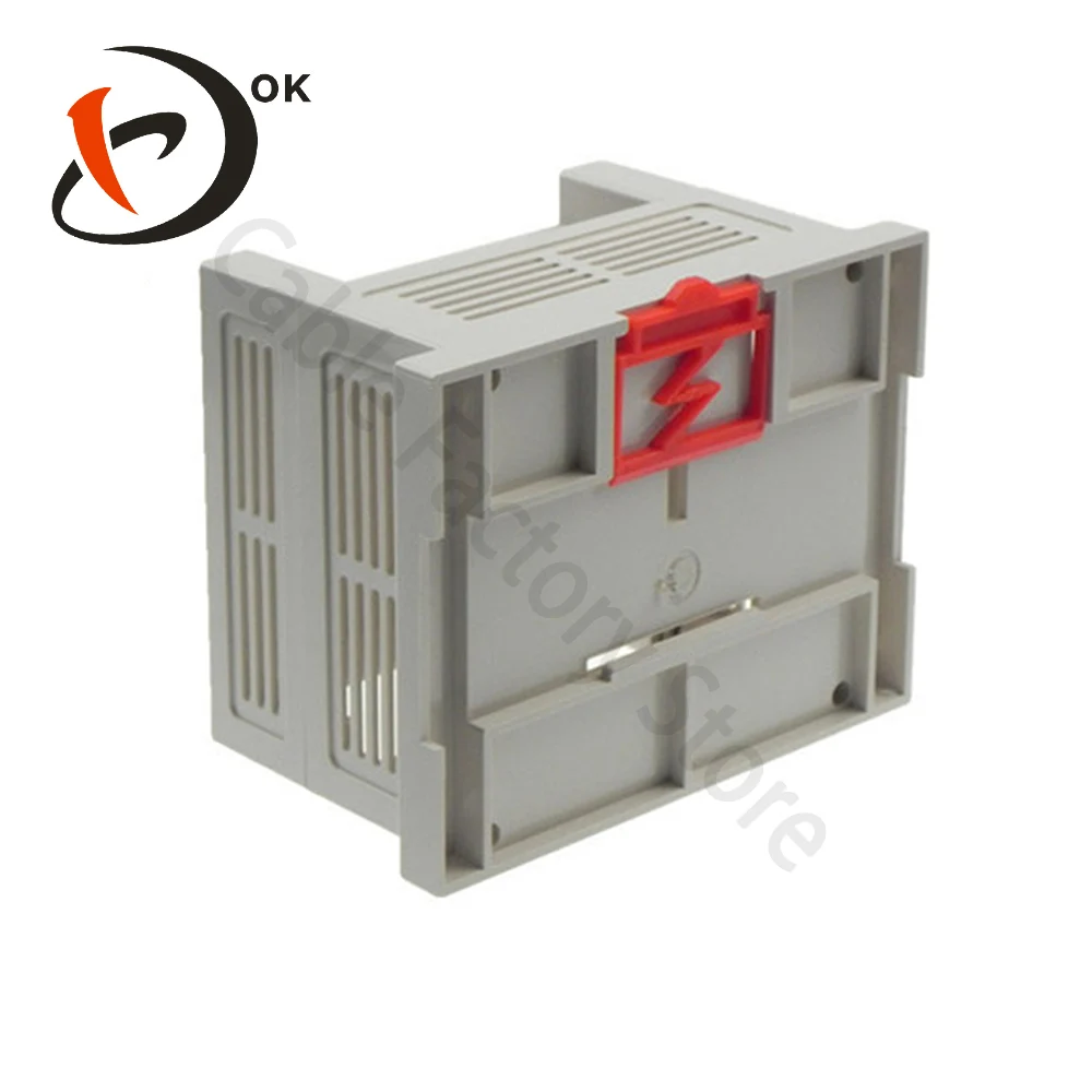 

1pcs 115*90*72mm Plastic ABS industrial control enclosure din rail case