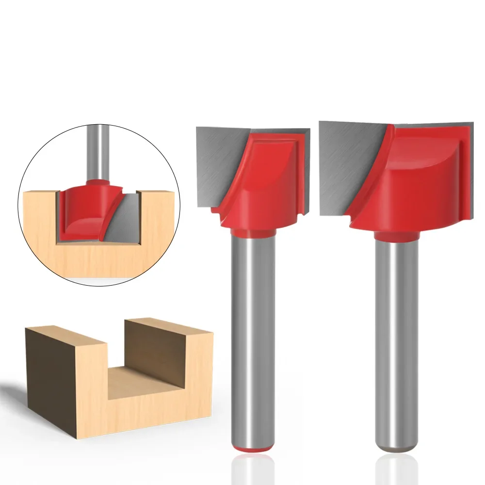 6MM CNC Carbide End Mill Tool 3D Insert Router Bit for Wood Tungsten Chamfering Cleaning Bottom Milling Cutter Woodworking Tools