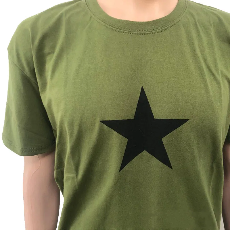 2025 Y2K Aesthetics Many Colors Cotton T-Shirts 2000s Stars Print Streetwear Short Sleeve Summer Casual Fashion Elegant Tshirts