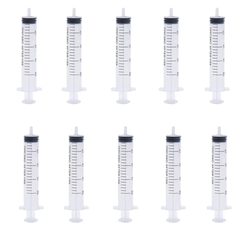 10 Stück, 1 ml bis 20 ml, wiederverwendbare Kunststoffspritzen zum Abmessen von Nährstoffen, für Hydrokulturen, Küchenutensilien, Zubehör für Welpen, Haustierartikel, Großhandel. – Detail 7
