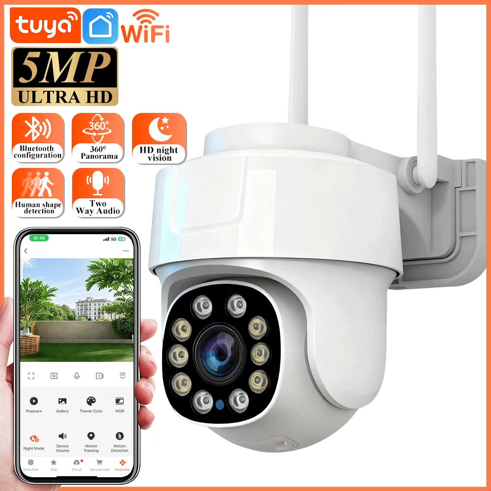 Tuya Hd 5MP Wifi Ip… - image