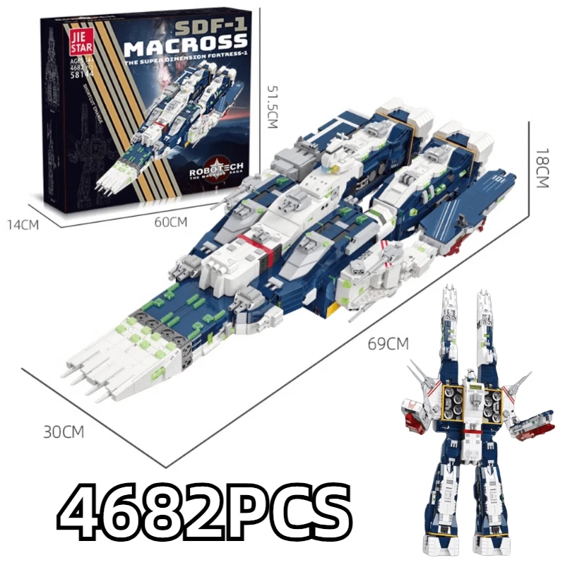 Recensione e Valutazione del Macross SDF-1 Fort SDF-1: Un'Esperienza di Assemblaggio Unica