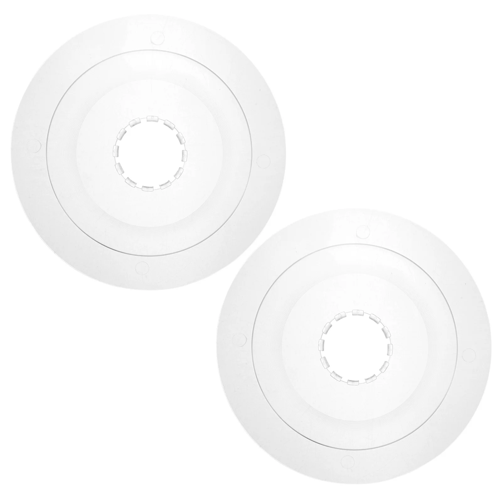 

2Pcs Bike Flywheels Cover Heavy Duty Construction Stable Fit Quick Install No Tools Needed Rain Resistant Ride Comfort Accessory